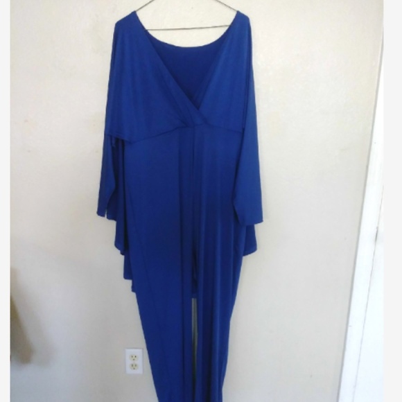Pants - Blue Cape Jumpsuit
